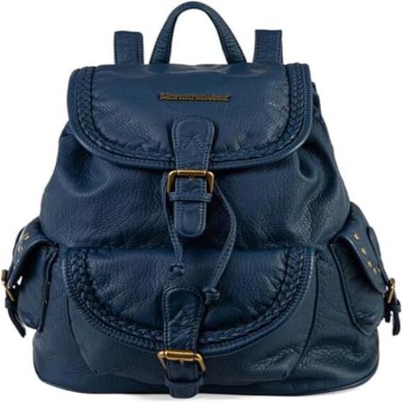 Backpack Purse for Women Navy